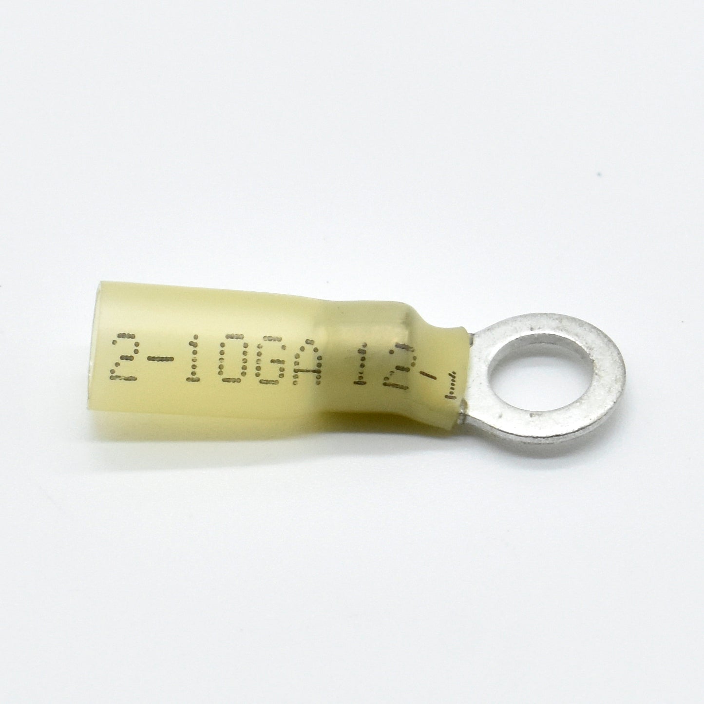 Heat Shrink Ring Terminal 12-10 AWG 1/4 Stud